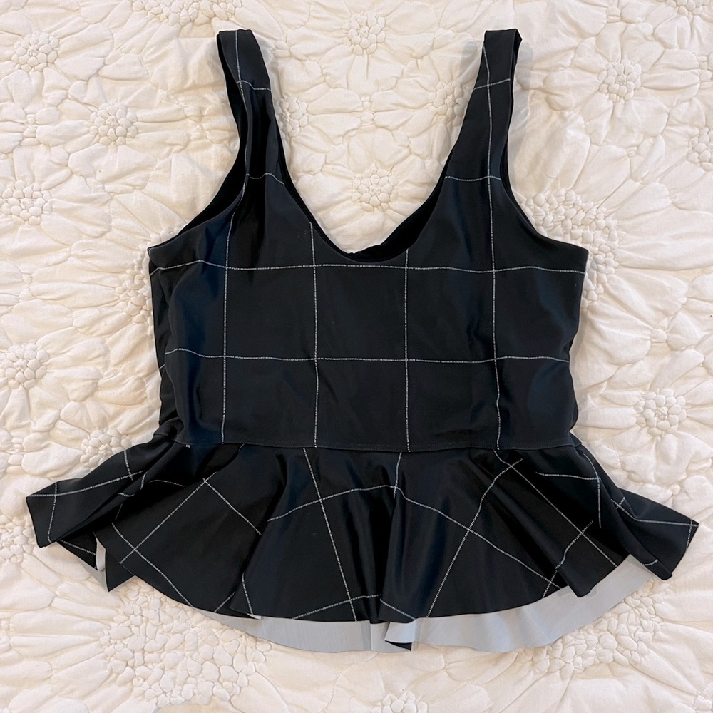 Albion Peplum Swim Top - Picture 5 of 7